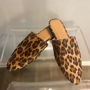 Cheetah Print Loafers